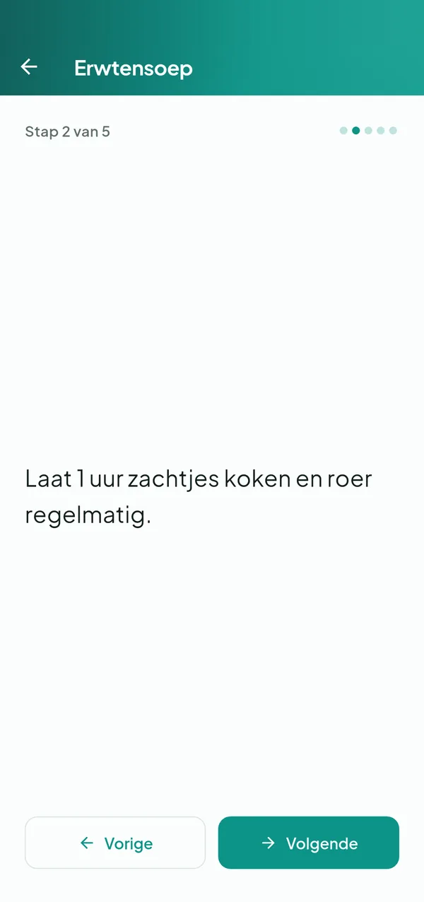 ReciPeas — Koken — schermafbeelding 5